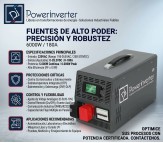 FUENTE DE PODER - SWITCHING - HIGH POWER 220VAC /0-60VDC 100A (6000W) 
